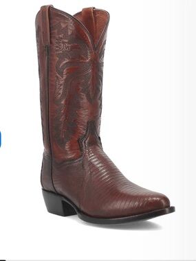 Dan Post Men's Distressed  Western Cowboy Boots